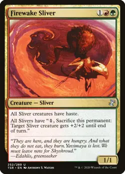 MTG Firewake Sliver ** Time Spiral Remastered ** English - Image 1