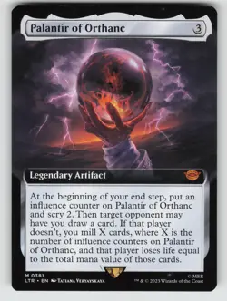 Palantir of Orthanc (Extended Art) *Non-Foil* LTR 381 NM - Image 1