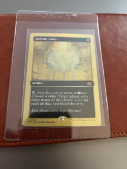 Mint/Near-Mint, English - 1 x MTG Radiant Lotus - First-Place Foil Aetherdrift - Image 1