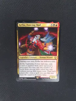 Kefka, Dancing Mad - Final Fantasy Commander - Rare - NM (see pics) MTG - Image 1