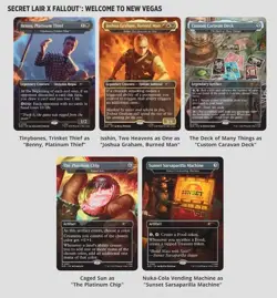 Magic The Gathering Secret Lair Welcome To New Vegas Non Foil Pre Order - Image 1