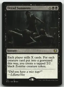 Dread Summons R Commander: Streets of New Capenna 249 LP - Image 1