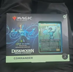 Magic The Gathering Duskmourn House of Horror Commander Deck Jump Scare New - Image 1