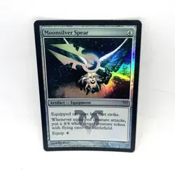 MTG Magic the Gathering Moonsilver Spear (217/5) Avacyn Restored Promos Foil - Image 1