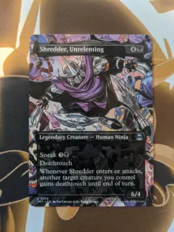 Shredder, Unrelenting (Borderless) Teenage Mutant Ninja Turtles Regular - Image 1