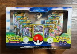 Pokemon Go Radiant Eevee Premium Collection Box FACTORY SEALED ! - Image 1
