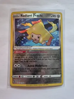 Radiant Jirachi 120/195 Silver Tempest Pokemon TCG NM - Image 1
