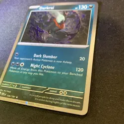 Darkrai 136/197 Obsidian Flames Cosmos Holo Rare Pokemon Card NM - Image 2