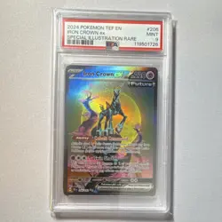 Pokemon Iron Crown ex Temporal Forces 206/162 Special Illustration Rare Holo - Image 1