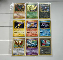 Neo Genesis Premium File 3 - Pokemon TCG WOTC - NM 9 Card Set, Folder & Wrap - Image 3