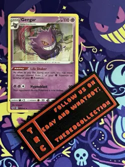 Pokemon Card TCG - Gengar - Sword & Shield Base - 085/202 - Holo Rare - Image 1