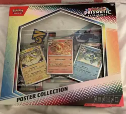 Pokemon TCG Prismatic Evolutions Poster Collection Box New & Sealed - Image 1
