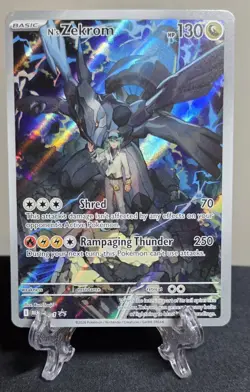 N’s Zekrom 031 Promo Ascending Heroes Pokemon TCG - NM Condition - Image 1