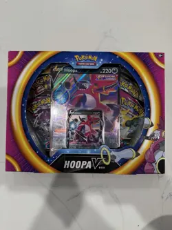 Pokemon TCG Hoopa V Collection Box Evolving Skies Fusion Strike - Image 1