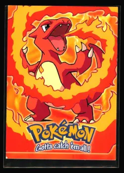 Charmeleon #E5 Pokemon 1999 Topps Movie Evolution - Image 1