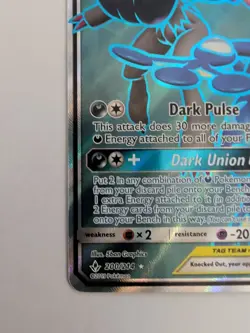 GRENINJA & ZOROARK GX TAG TEAM 2019 POKEMON TCG SM UNBROKEN BONDS 200/214 - Image 5