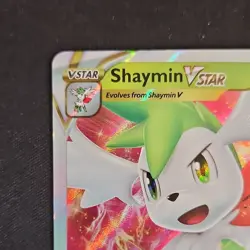 Pokemon Shaymin VSTAR Ultra Rare Holo 014/172 Brilliant Stars HP250 TCG - Image 4