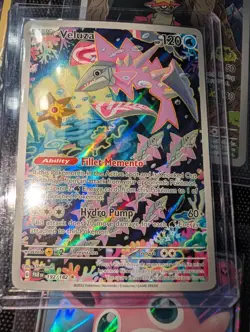 Veluza 192/182 - Paradox Rift - Illustration Rare IR Holo NM Pokemon - Image 1