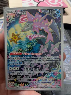 Veluza 192/182 - Paradox Rift - Illustration Rare IR Holo NM Pokemon - Image 3