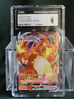 Pokemon Charizard VMAX 020/189SWSH03: Darkness Ablaze MINT 9 PSA - Image 1