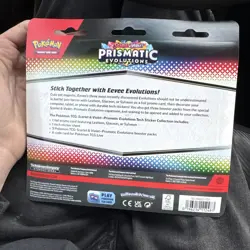 Pokemon TCG Prismatic Evolutions Tech Sticker Collection - Sylveon - New Sealed! - Image 2