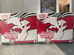 Pokemon TCG Scarlet Violet White Flare Elite Trainer Box - Image 1