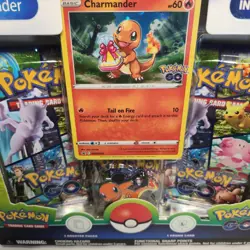Pokemon Go TCG Charmander Pin Box Unopened - Image 3