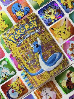 Pokemon 151 Vintage Pocket Monsters Vending HOLO Prism Sticker 2000 Nintendo - Image 1