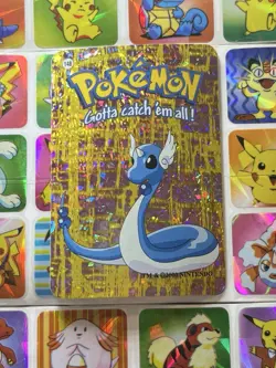 Pokemon 151 Vintage Pocket Monsters Vending HOLO Prism Sticker 2000 Nintendo - Image 4
