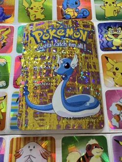 Pokemon 151 Vintage Pocket Monsters Vending HOLO Prism Sticker 2000 Nintendo - Image 5