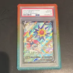 Pokemon Astral Radiance Starmie V Full Art Ultra Rare Holo TG13 PSA 10 - Image 1