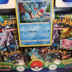 Pokemon Go TCG Squirtle Pin Box Unopened - Image 3