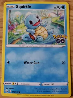 Squirtle 015/078 Pokemon GO Regular - Image 1