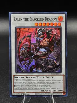 Zalen the Shackled Dragon BPRO-EN042 Burst Protocol 1st Edition Yugioh - Image 1