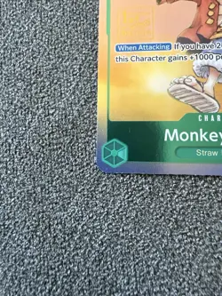 Monkey.D.Luffy - P-037 - 1st Anniversary Promo - Foil - English - NM - OP CCG - Image 5