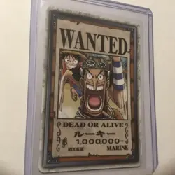 2002 One Piece Tournament Usopp Rookie License Card - Image 3
