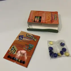 WOTC 1999 Pokemon Base Set Brushfire Theme Deck Box Open No Cards - Image 2