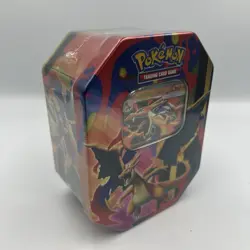 Mega Charizard Y Ex Tin Pokemon Card TCG - mega evolutions - New and Sealed - Image 2