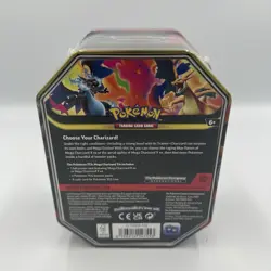 Mega Charizard Y Ex Tin Pokemon Card TCG - mega evolutions - New and Sealed - Image 4
