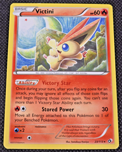 Victini 23/113 Legendary Treasures Pokemon Card LP/NM -- L41 - Image 1