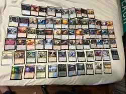MTG XXL FINAL FANTASY Themed Magic The Gathering Card Lot+ Xtras Added! - Image 1