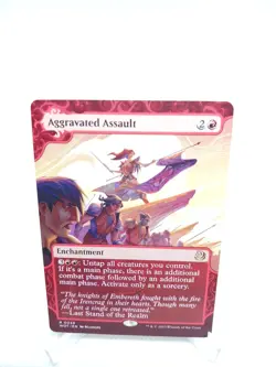 Aggravated Assault Wilds of Eldraine: Enchanting Tales Regular - Image 1