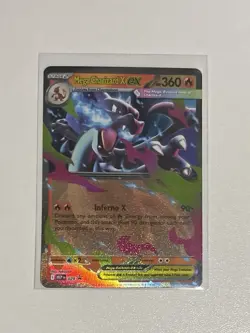 Pokemon MEP #029 Mega Charizard X EX Promo Holo - Image 1