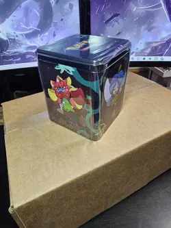 Sealed Pokemon Stacking Tins (Q1 2026) Factory Case 6 Tins New Factory Sealed - Image 2