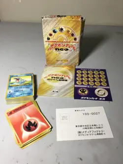 Pokemon Japanese Neo Genesis Starter Deck *Opened And Partial* - Image 1