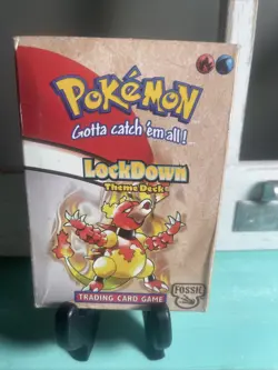 Wizards of the Coast Pokemon Fossil Lockdown Theme Deck EMPTY 742818060776 - Image 1
