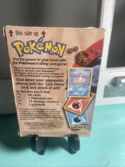 Wizards of the Coast Pokemon Fossil Lockdown Theme Deck EMPTY 742818060776 - Image 2