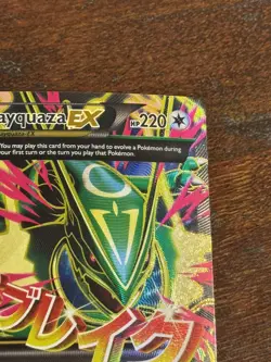 Pokemon Mega Rayquaza EX Roaring Skies XY 2015 105/108 - Image 3