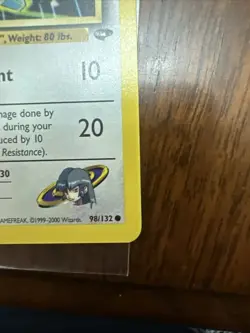 Sabrina’s Porygon 98/132 1st Edition | Gym Challenge 2000 Pokemon TCG Vintage NM - Image 4
