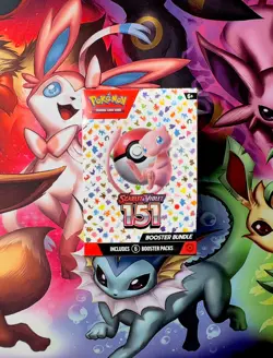 Pokemon Pokemon 151 Scarlet Violet Booster Bundle English TCG New Factory Sealed - Image 1
